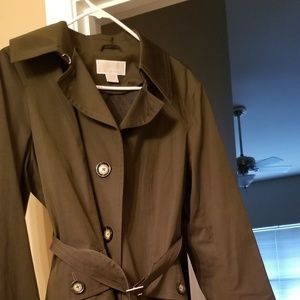 Michael Kors olive green trench coat